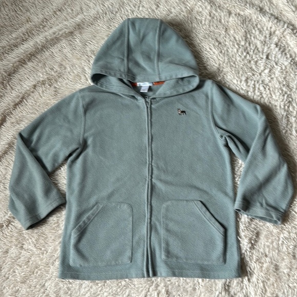 Janie and Jack fleece hoodie size 8 - Picture 1 of 12